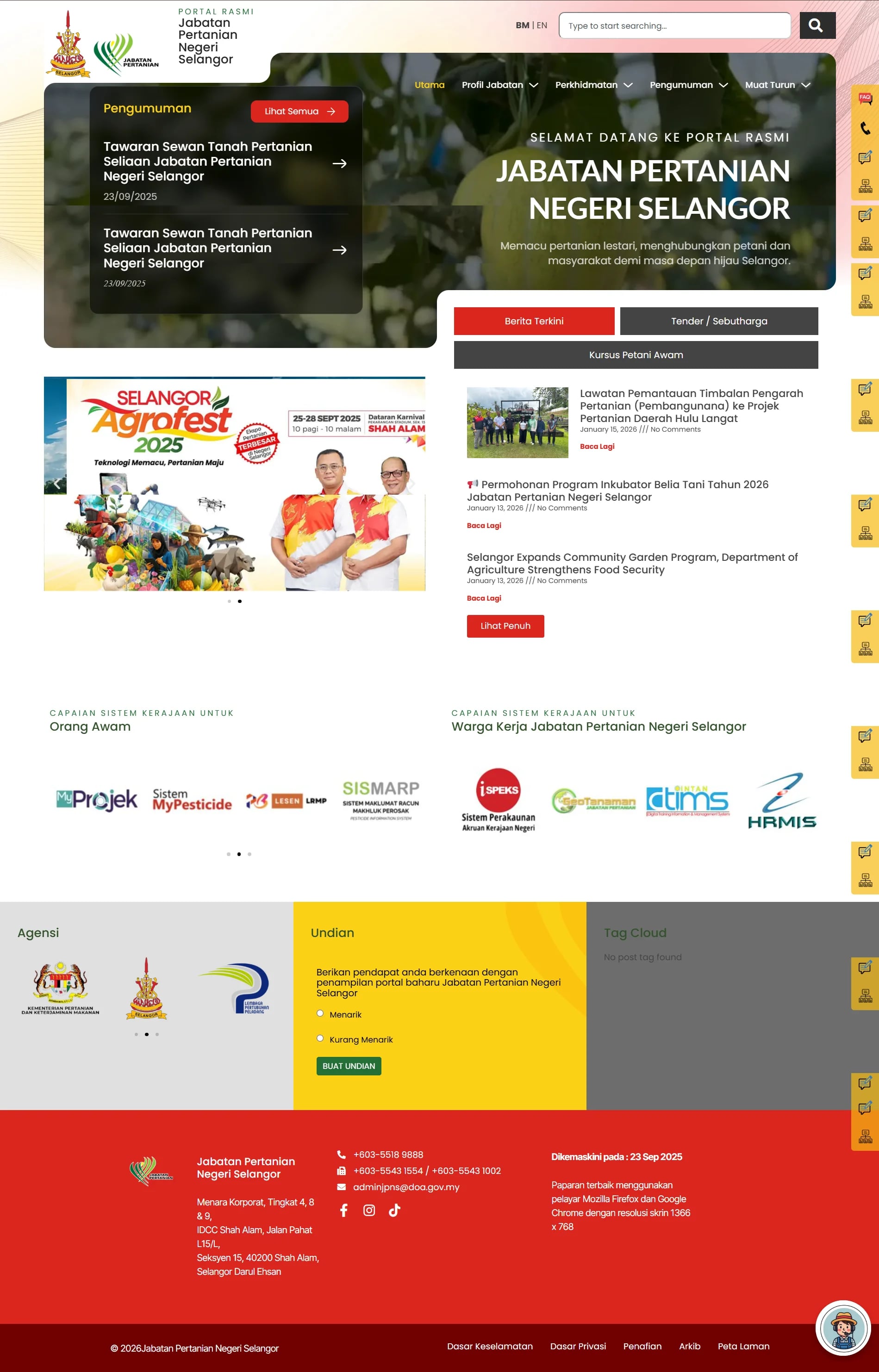 Jabatan Pertanian Selangor