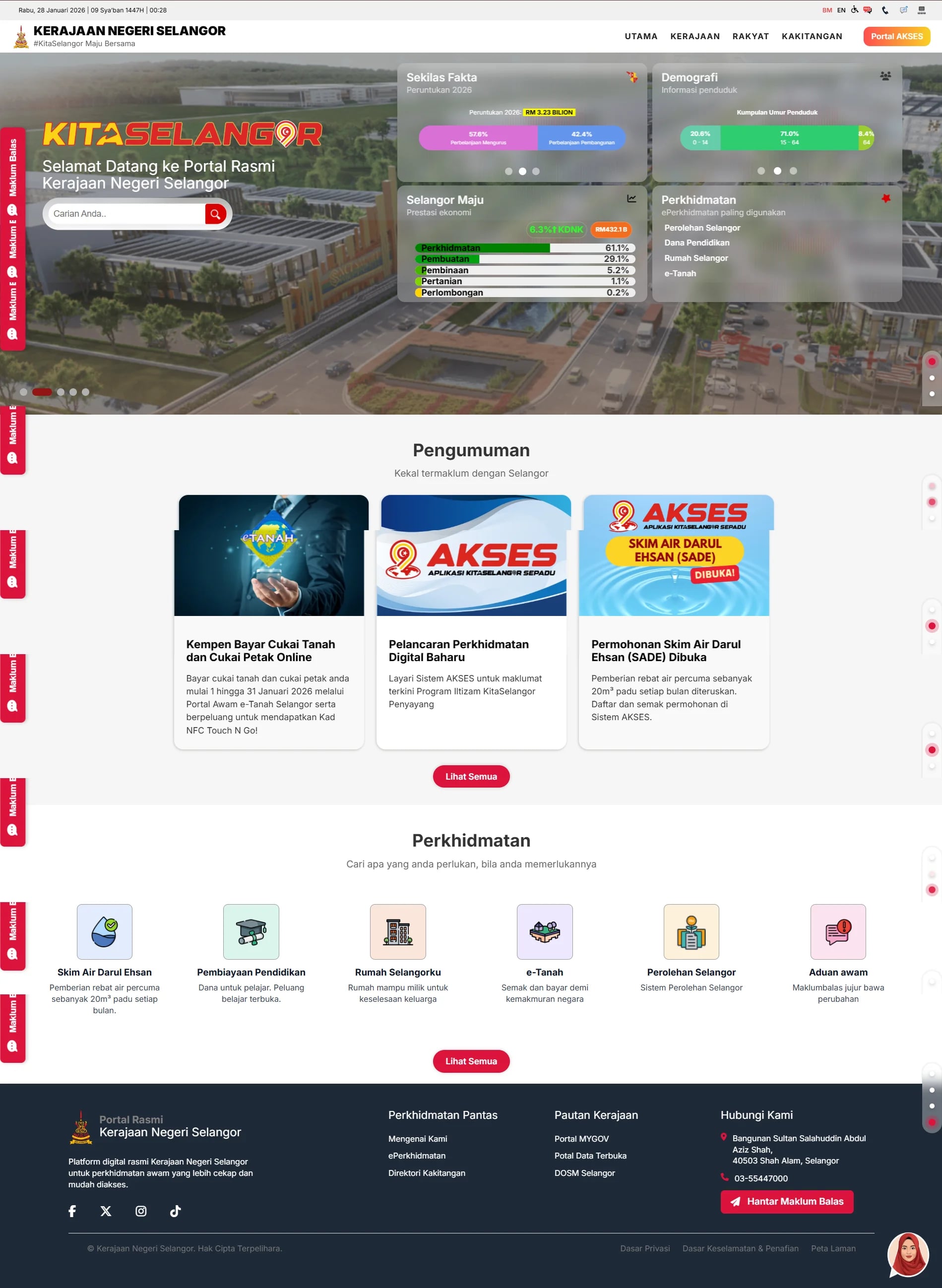 Selangor State Portal